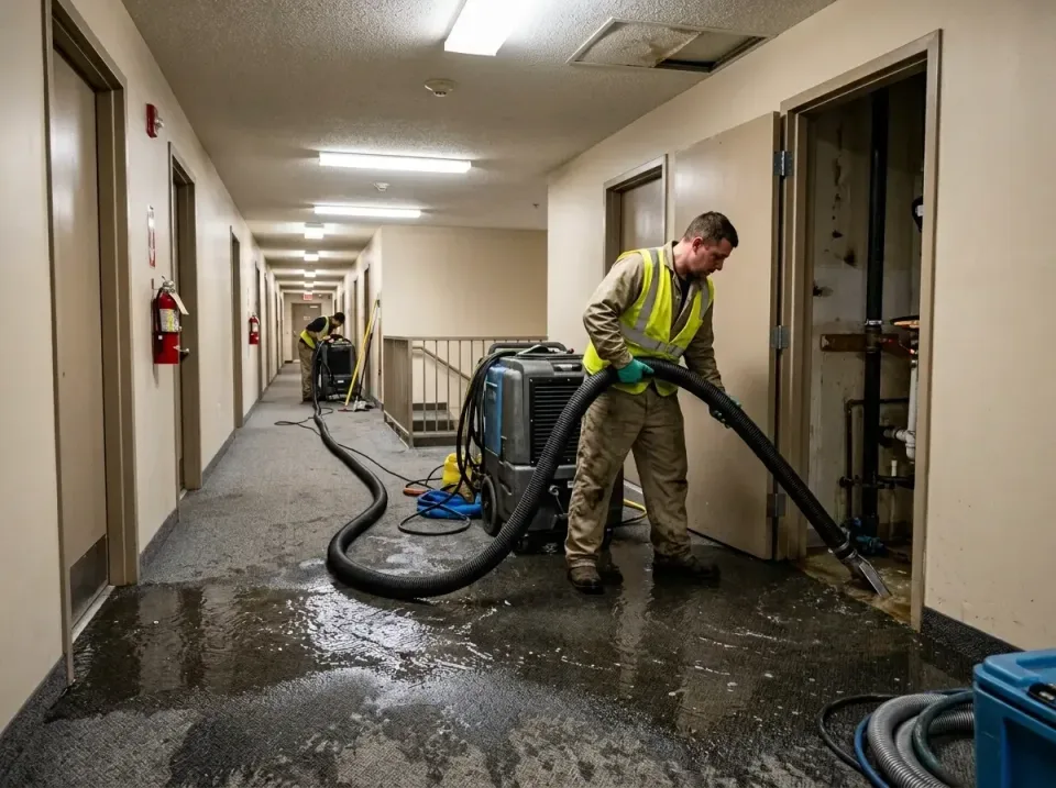 multi-unit-apartment-hallway-f-005 — frequently asked questions, Emergency Burst Pipe Water Extraction & Removal in Linton H…